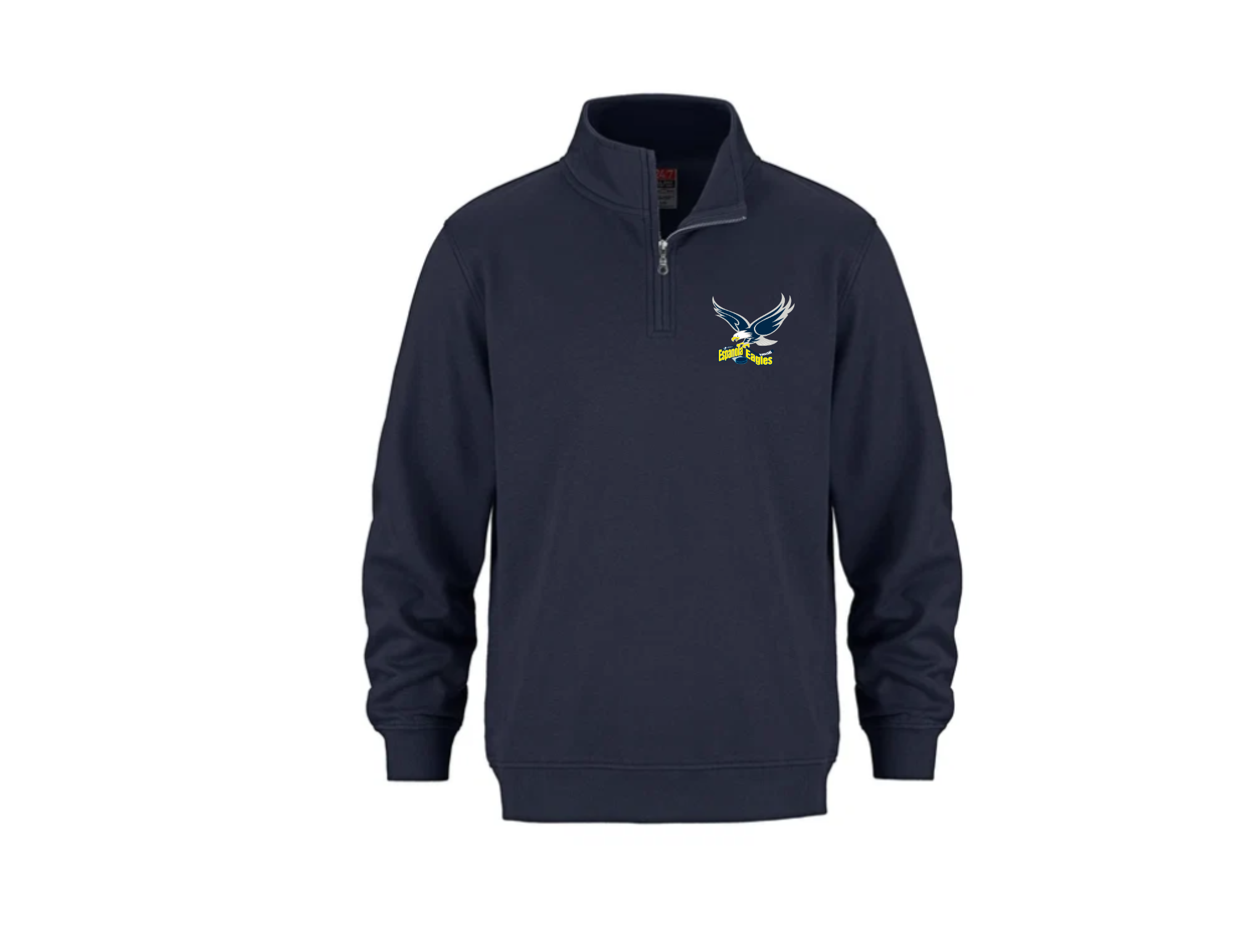 Quarter Zip Eagles Navy.png
