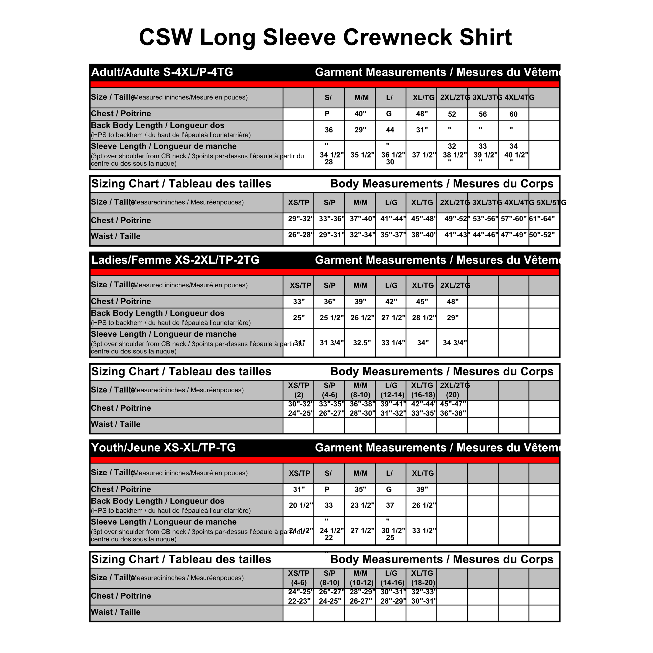 CSW Long Sleeve Crewneck Shirt Size Chart.png