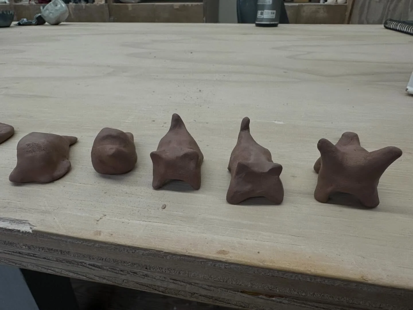 Back in the studio again with something big planned but for now we&rsquo;re just making some silly little guys