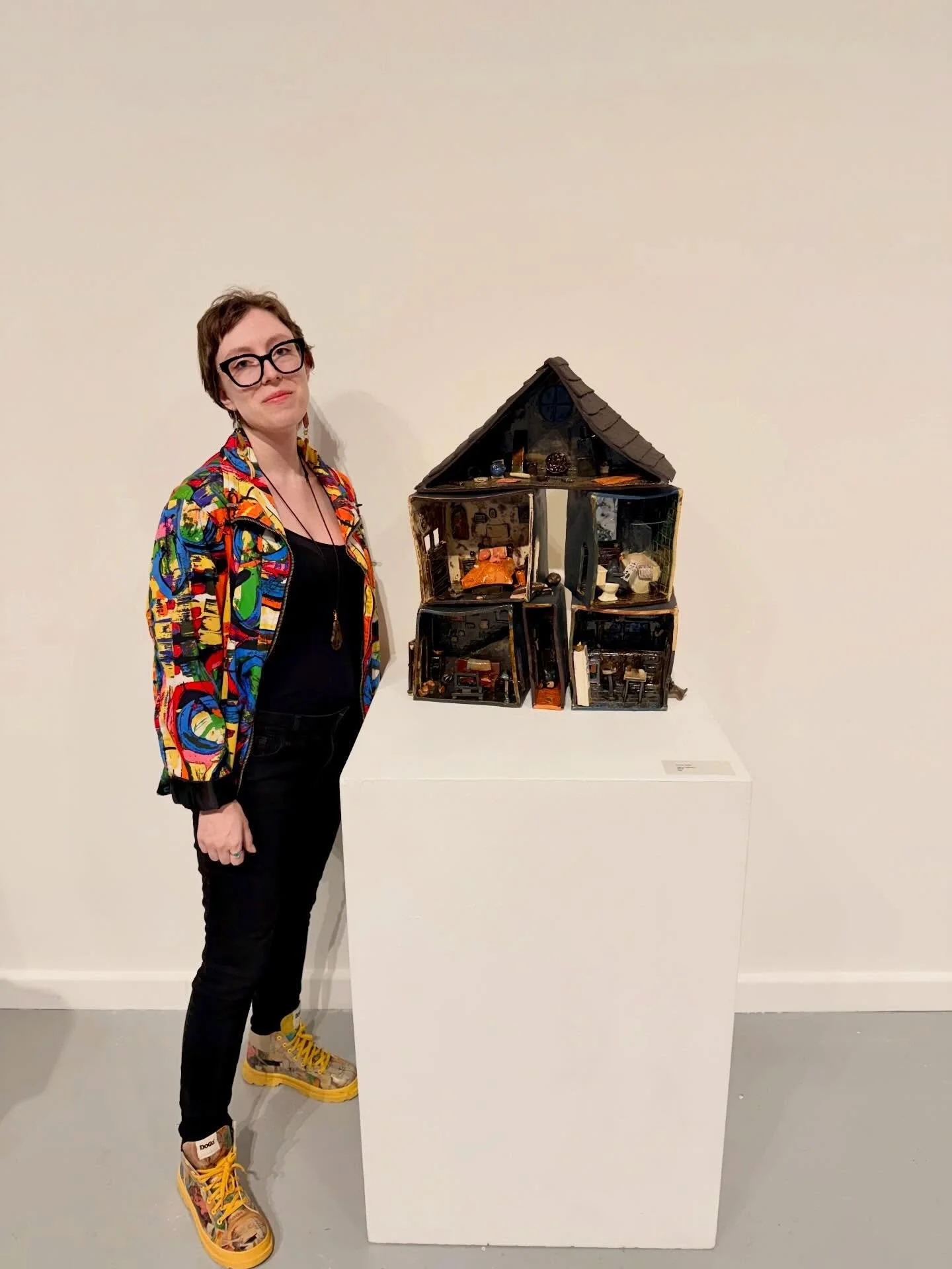Had a wonderful time yesterday at the BFA show reception. There were so many talented artists with incredible work on display!