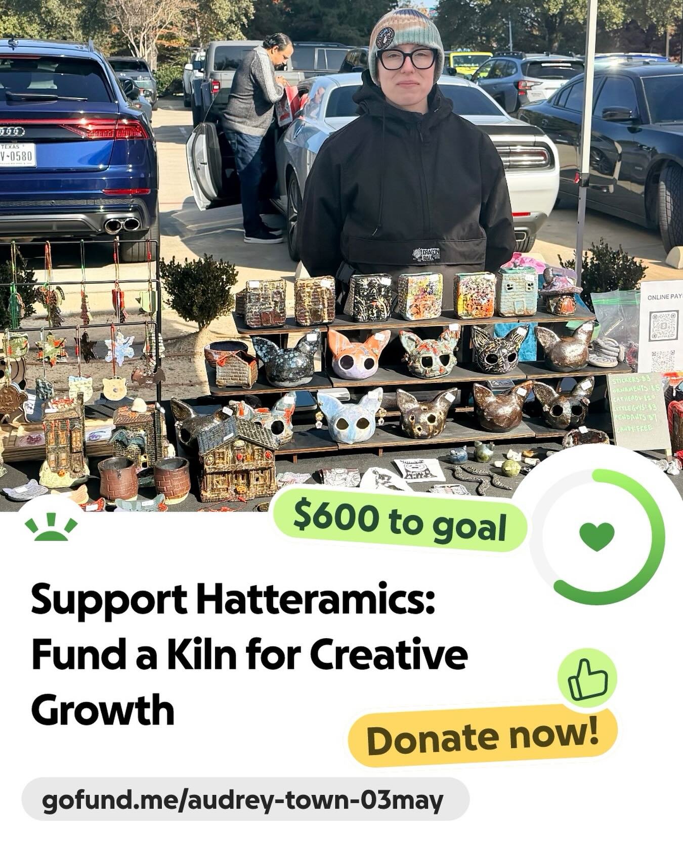 Hey everyone! Do you want a sticker and to support a local artist? Donate $5 to this GFM in my bio, dm me a screenshot of the receipt and an address and I&rsquo;ll send one your way! (Available while supplies last) 

As I finish up my school and move