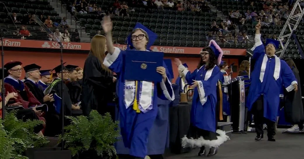 I try not to make this account too personal but walking the stage is a big deal! This ceramic artist finally has her BFA and is moving up from here! It was incredible seeing so many other students who worked hard to be there with me. We struggled tog