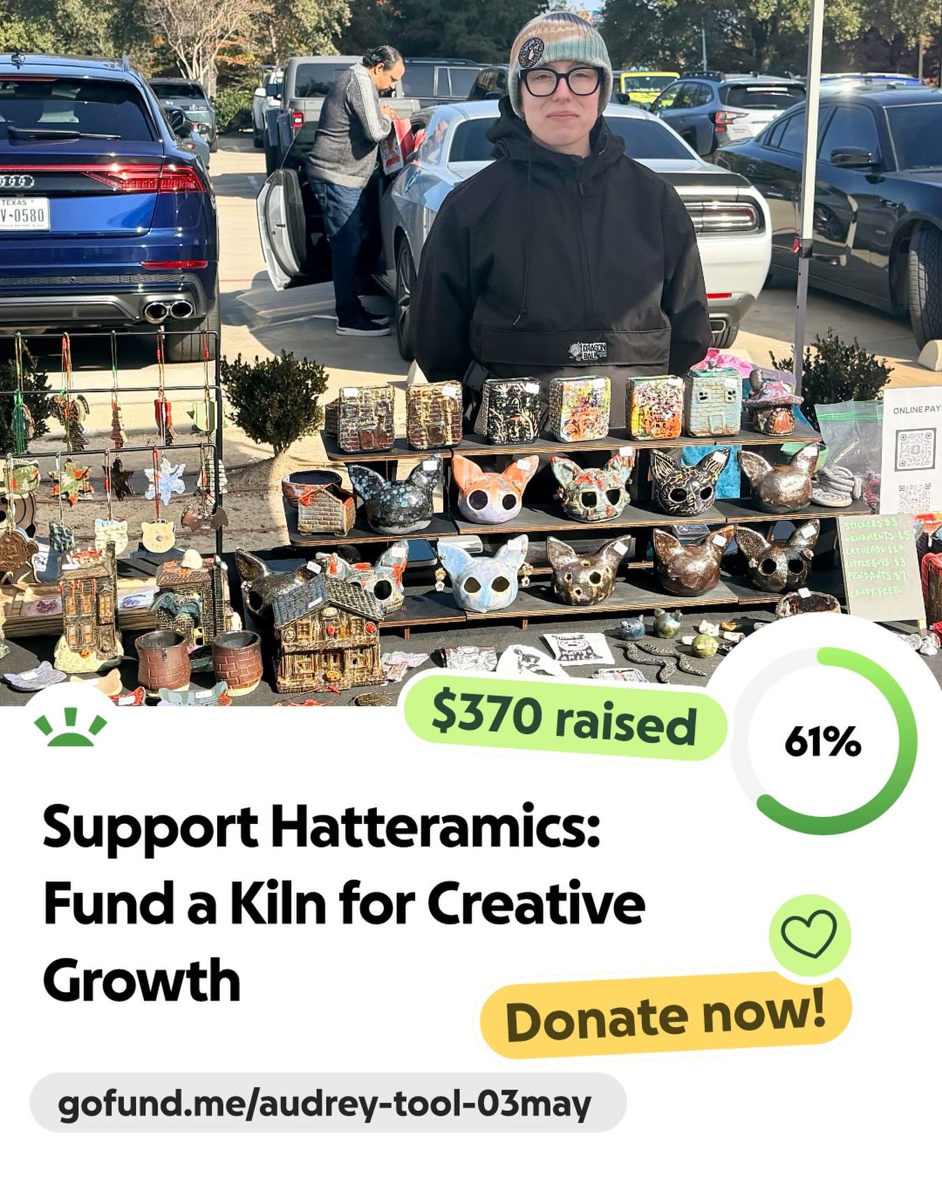 Doing a weekly recap and WOW! Over halfway there!! Beyond grateful for everyone whether you&rsquo;ve donated or reposted around. Each dollar means the world to me! I still have stickers for anyone who donates $5 or more. Just dm me a screenshot of yo