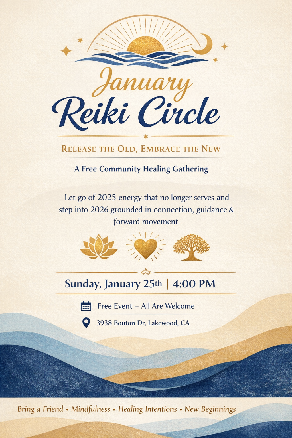 January Reiki Circle