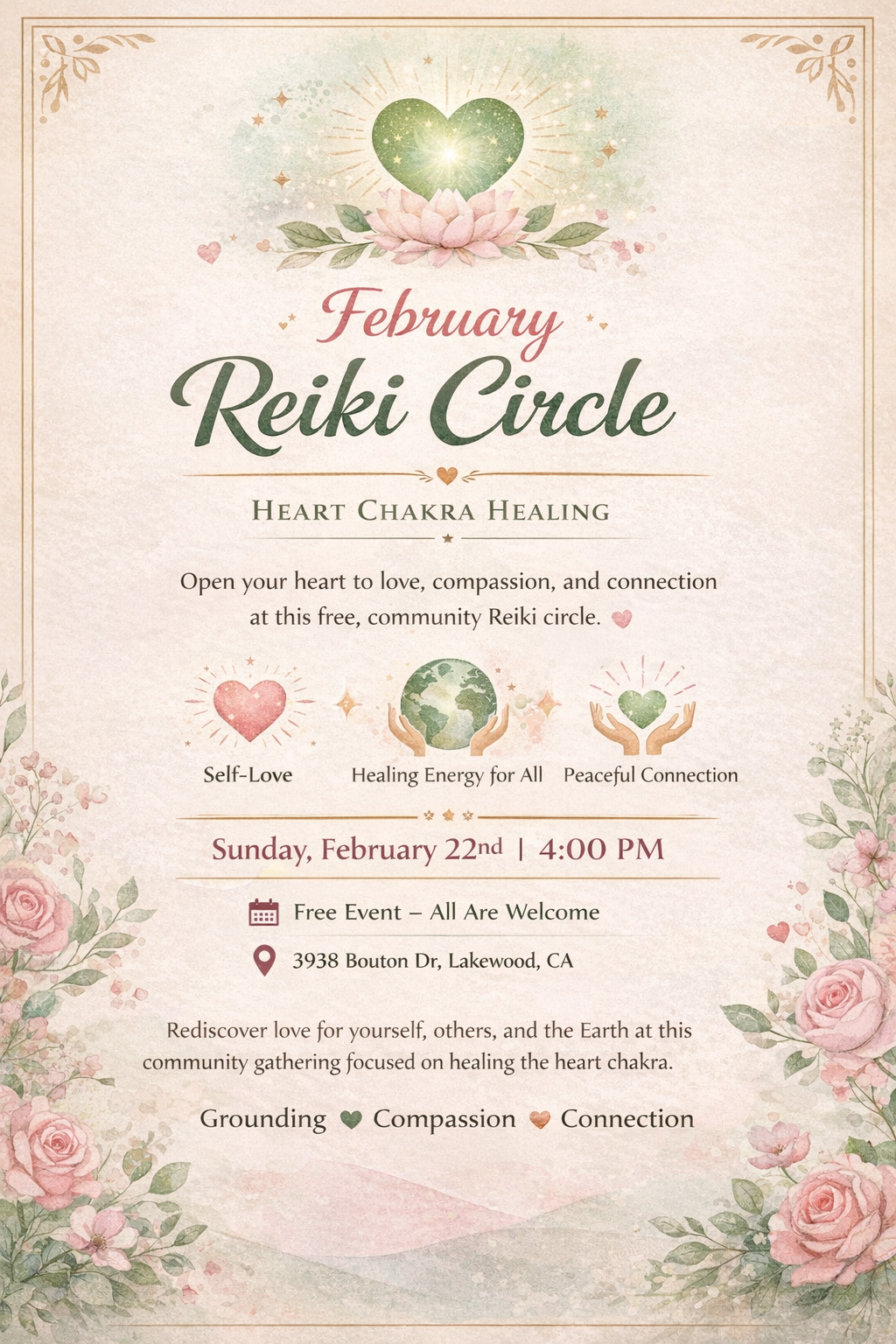 Reiki Circle February