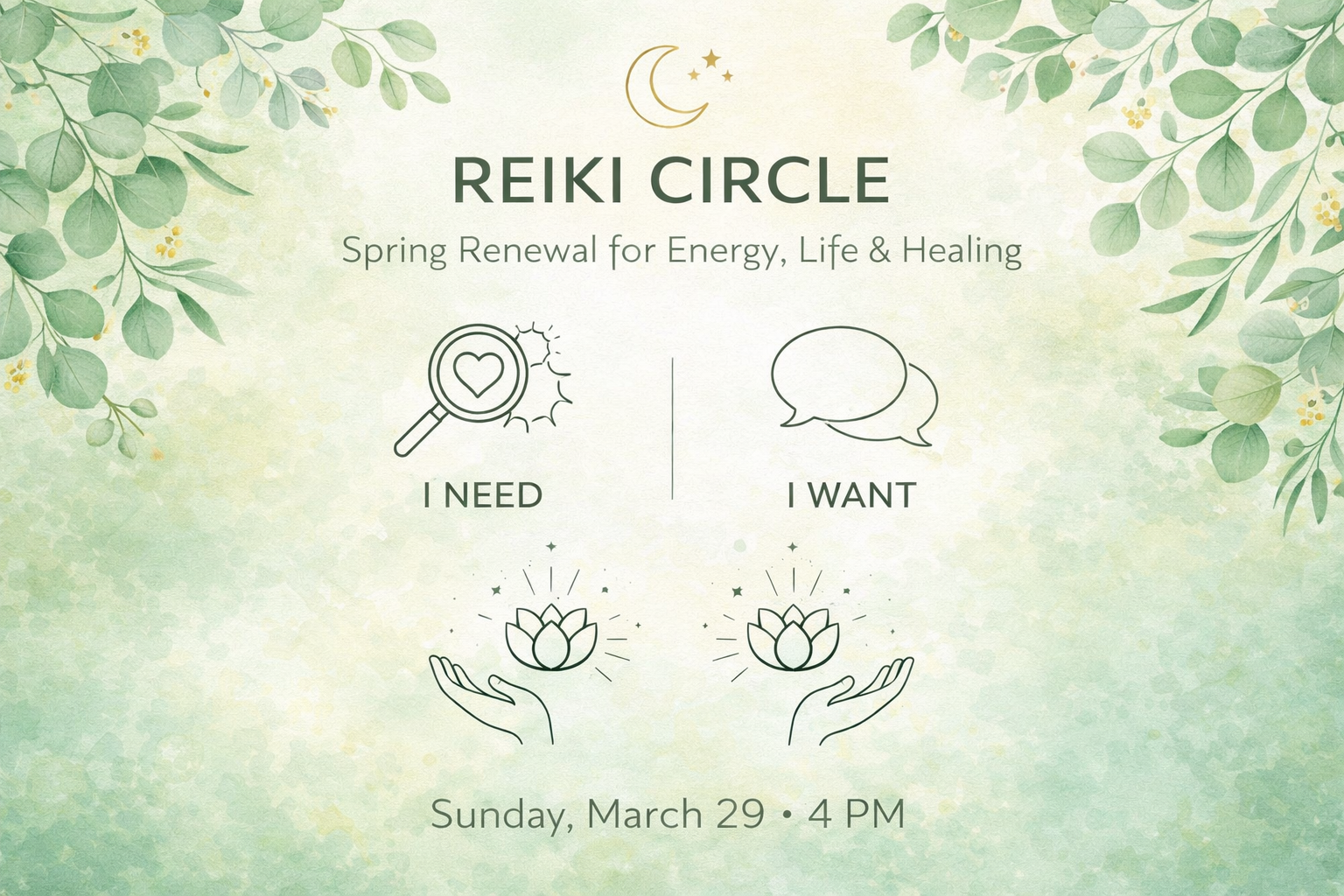 Reiki Circle March