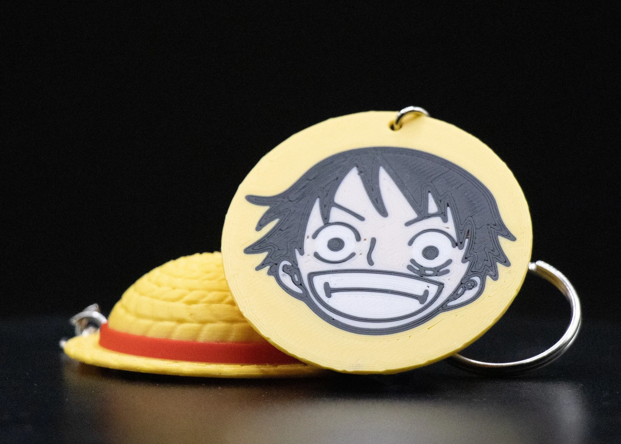Luffy Hat Keychain - One Piece