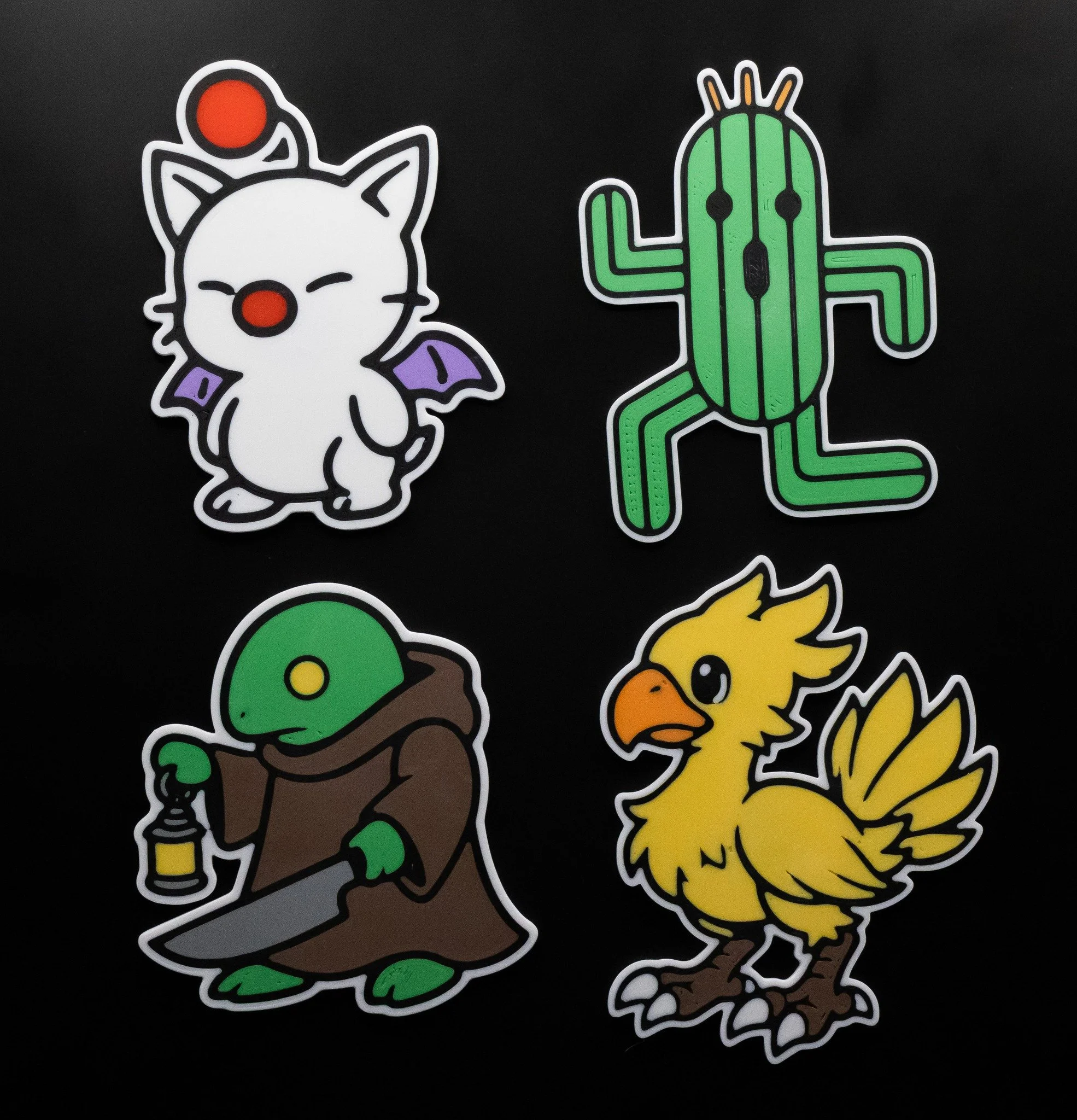 Final Fantasy Magnets (Set of 4)