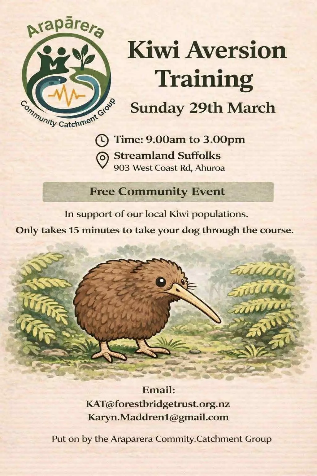 Kiwi Aversion Dog Training 