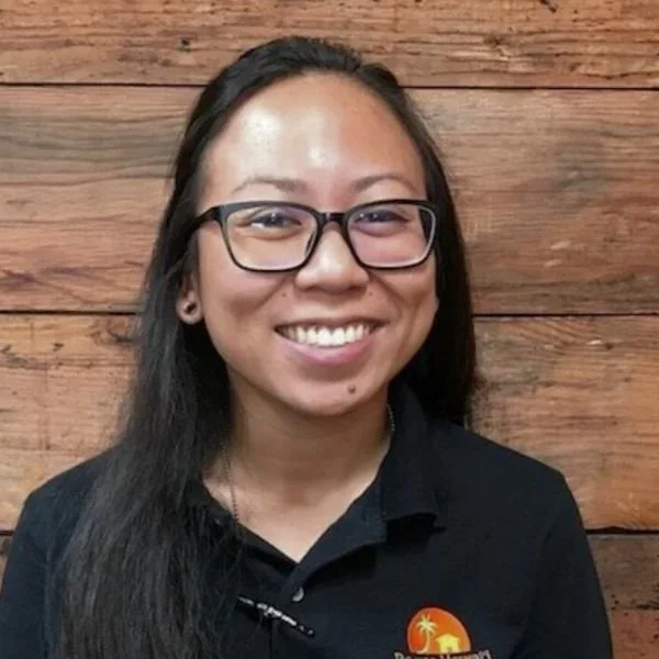 Michaela Savage posing for the photo.