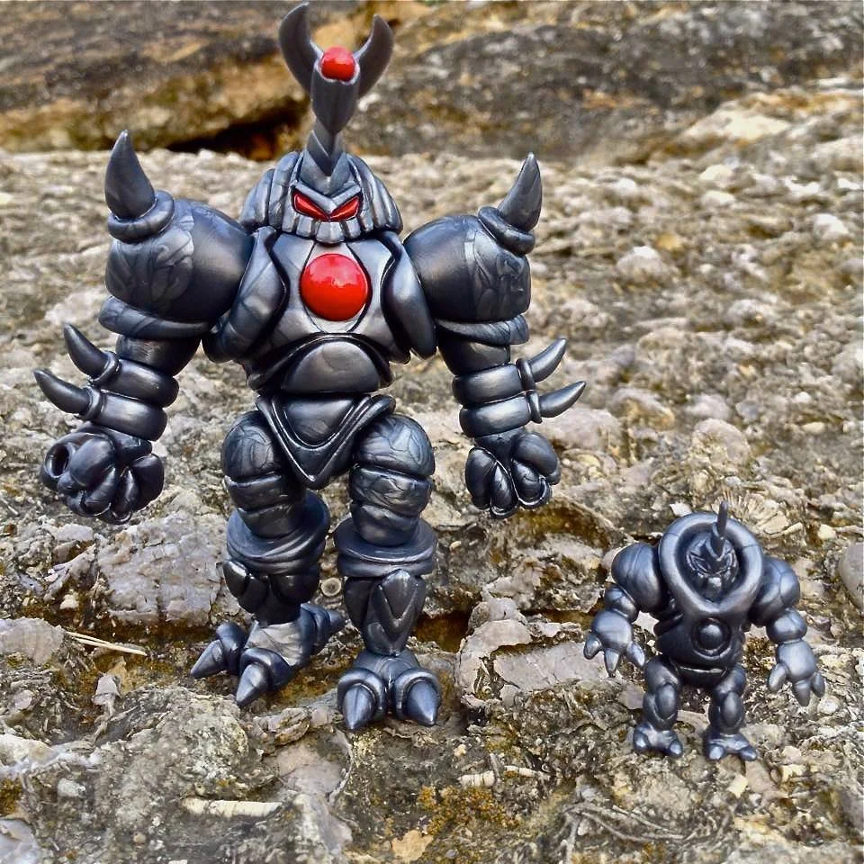 IRON TIGERFORCE GUN METAL WITH RED PAINT