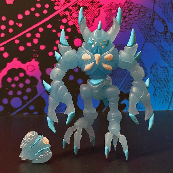 CERULESTAR NEMESIS
GLOW IN THE DARK BLUE PVC