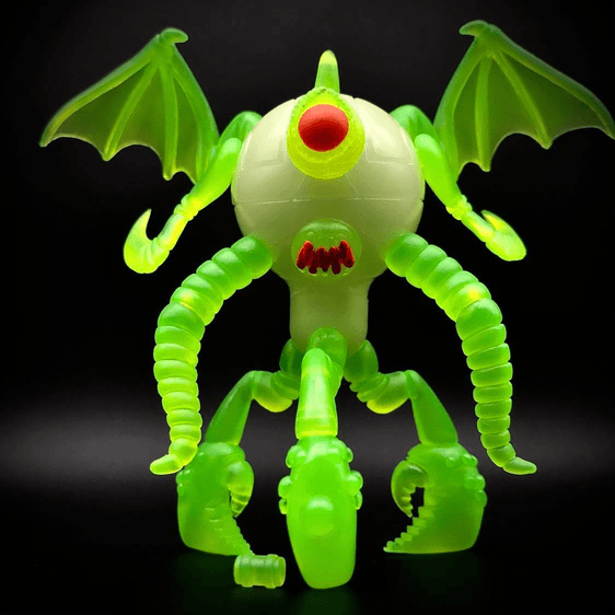 REVERSE GLOWAPHYLL MONSTER
GLOW & BLACKLIGHT REACTIVE PVC 