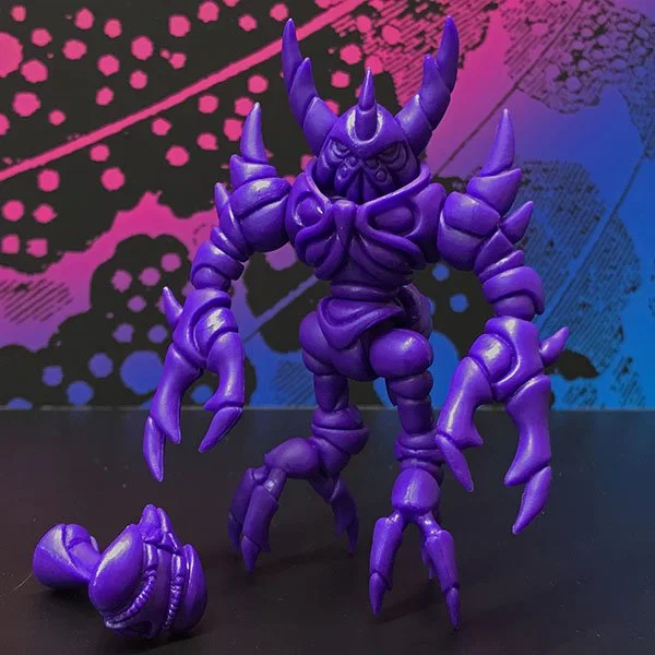 COSMIC CHAOS NEMESIS
UNPAINTED PURPLE PVC