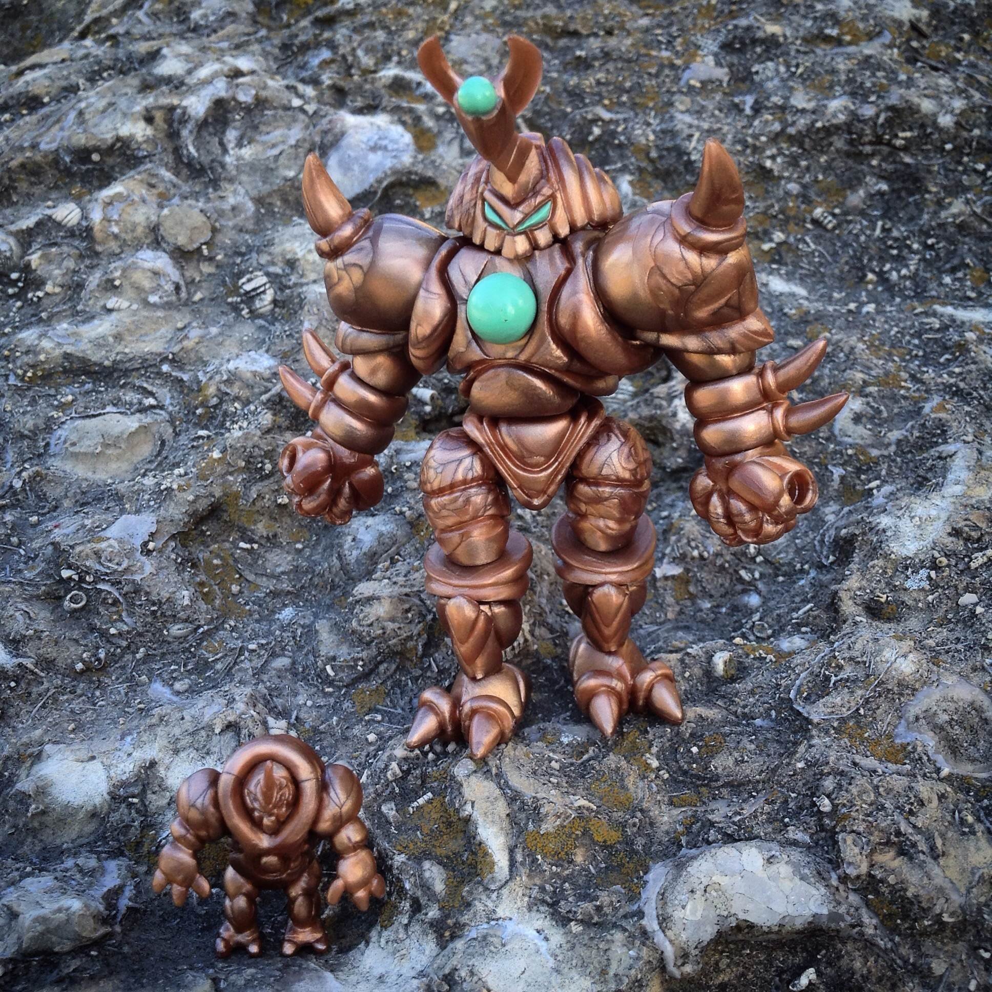 BRONZE TIGERFORCE MUSHI WITH MINI MUSHI