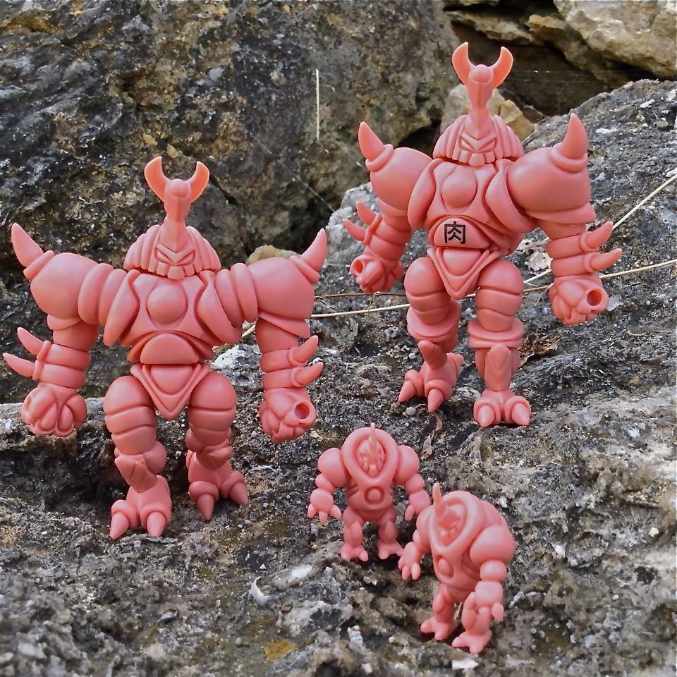 MUSCLE MUSHI (PINK FLESH) KINNIKUMAN TAMPO - TEST