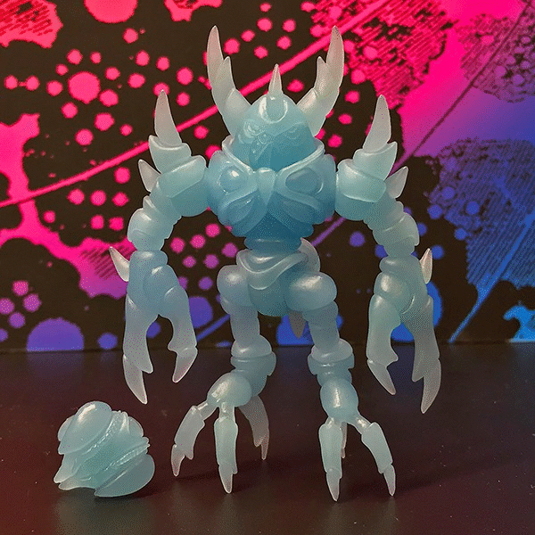 CERULESTAR NEMESIS
UNPAINTED GITD BLUE PVC