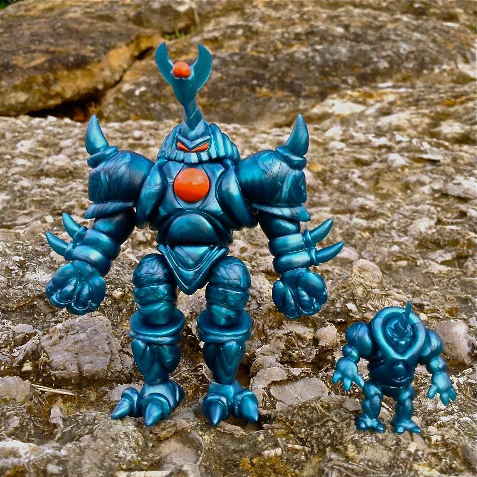 AMAZON TIGERFORCE METALLIC TEAL WITH ORANGE PAINT