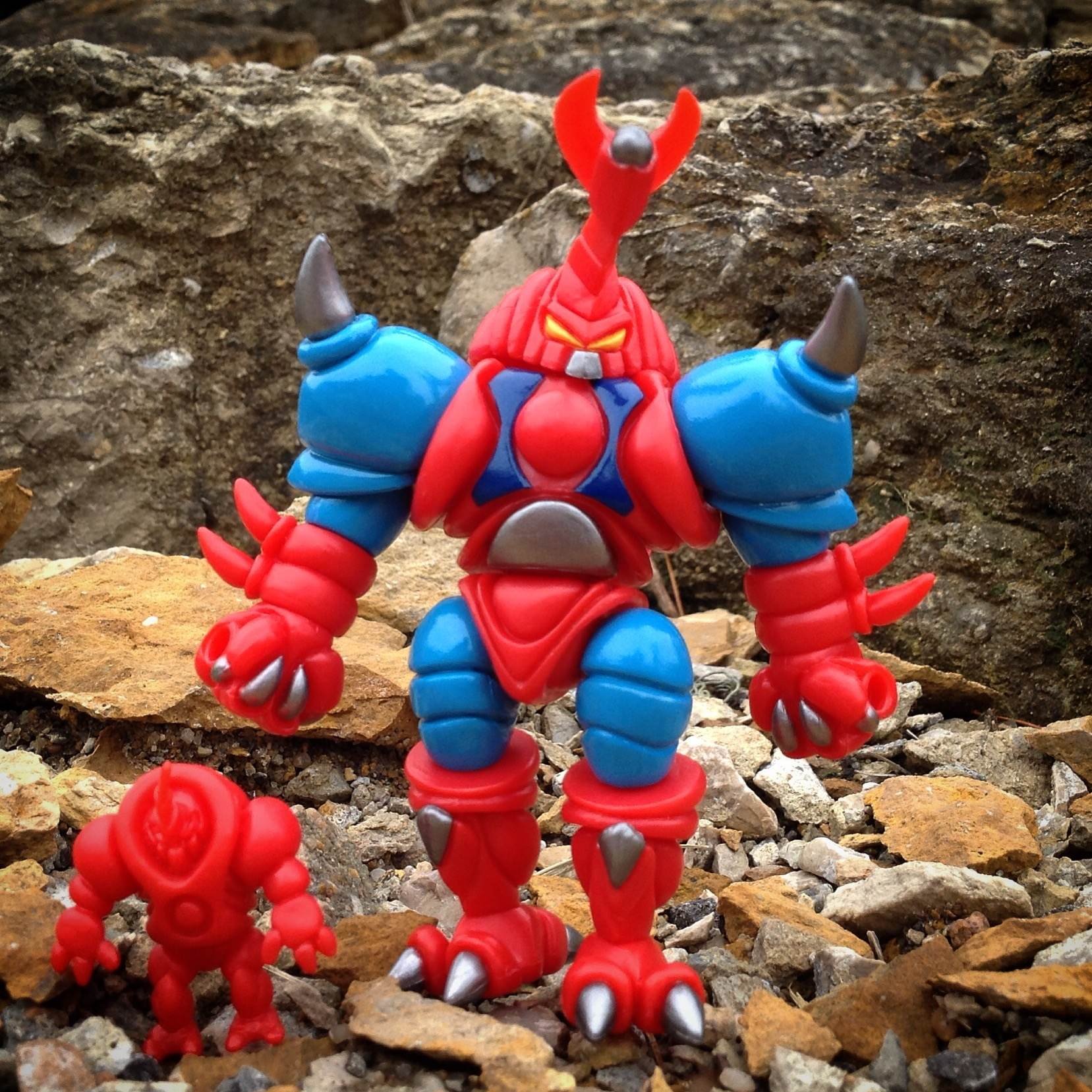 GUN MUSHI WITH MINI MUSHI