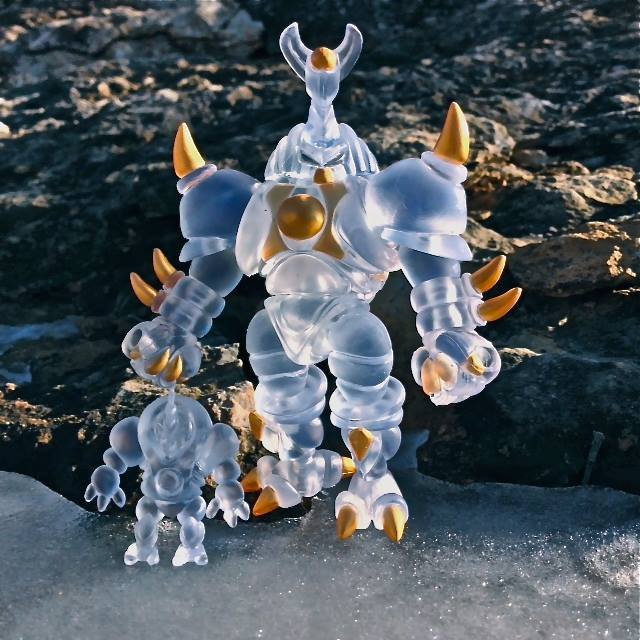 STEALTH CYBORG MUSHI WITH MINI MUSHI