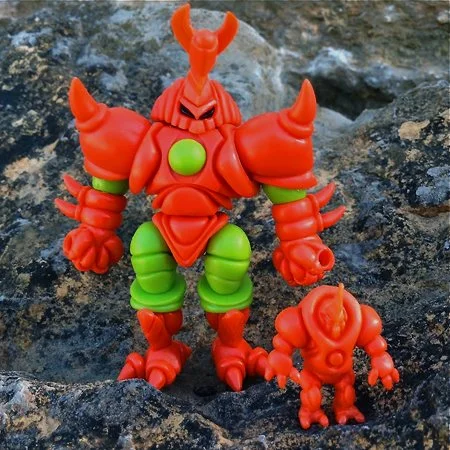 OMICRON SCARAB MUSHI-REVERSE WITH MINI MUSHI