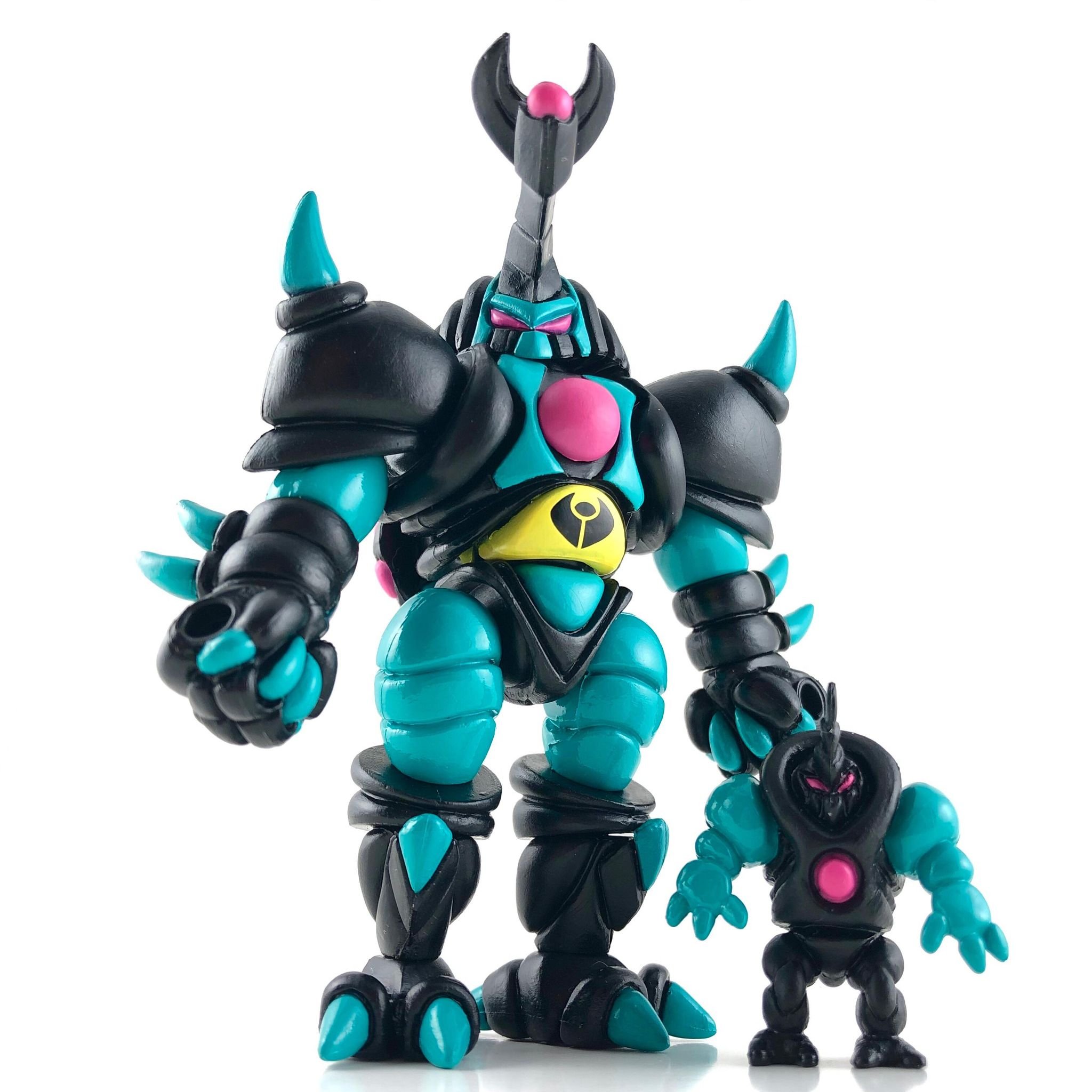 REVERSE SCARABITE KABUTO MUSHI     INCLUDES: MINI MUSHI