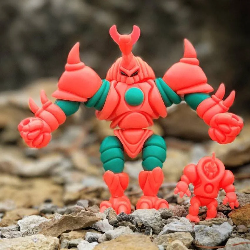 ZETA SCARAB REVERSE INCL- 1 BLUEGREEN GLYOS AXIS JOINT SET