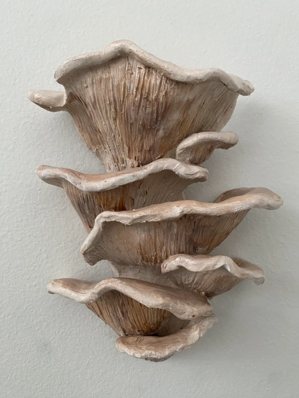 Oyster Mushroom Wall Sculpture