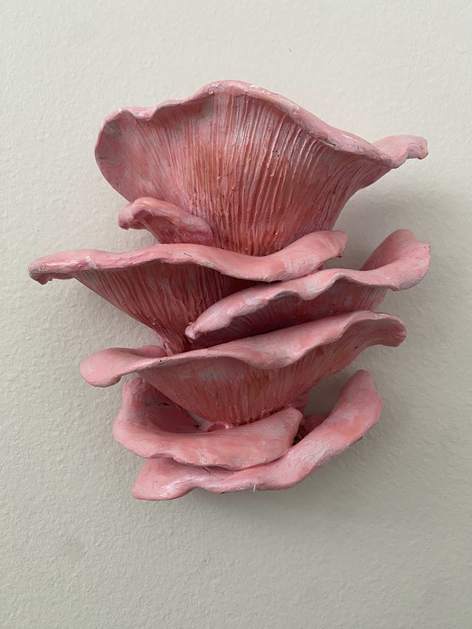 Pink Oyster Wall Sculpture