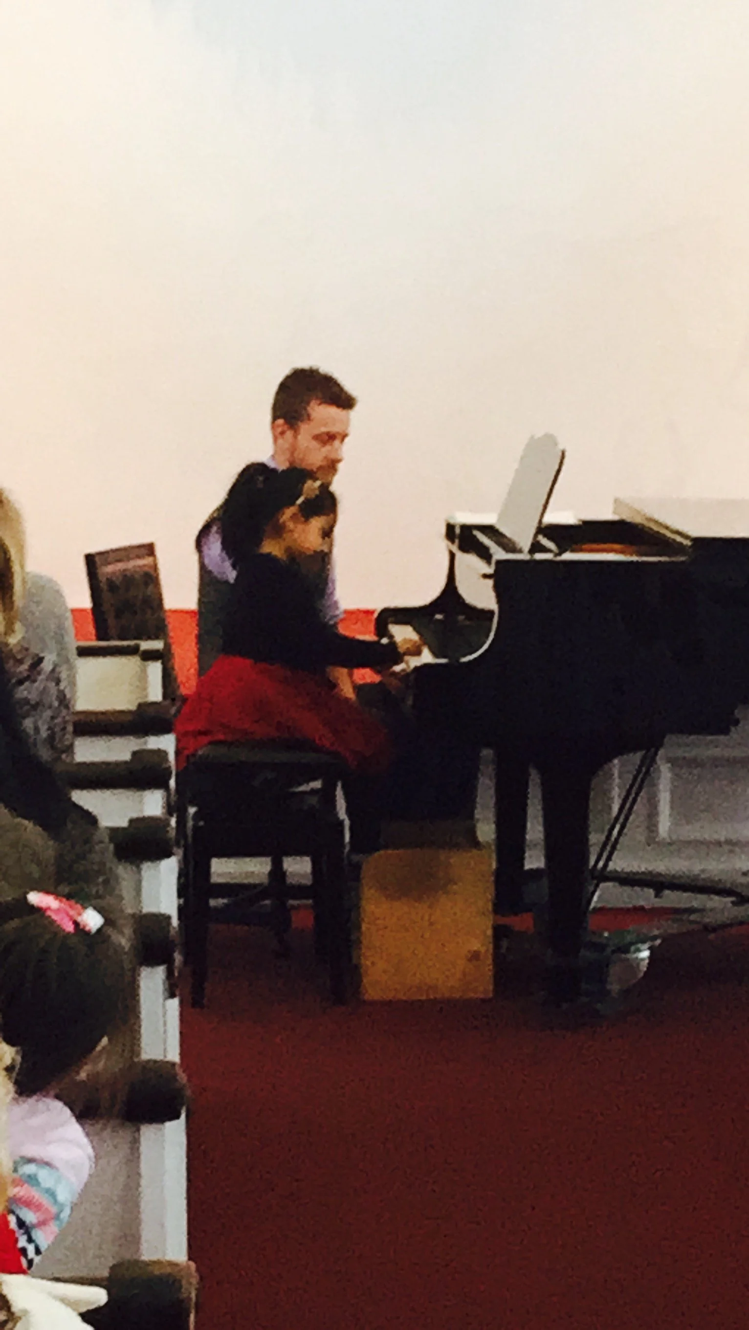 First Piano Recital at age 4 with Paul Malyszka at Suzuki School of Newtown