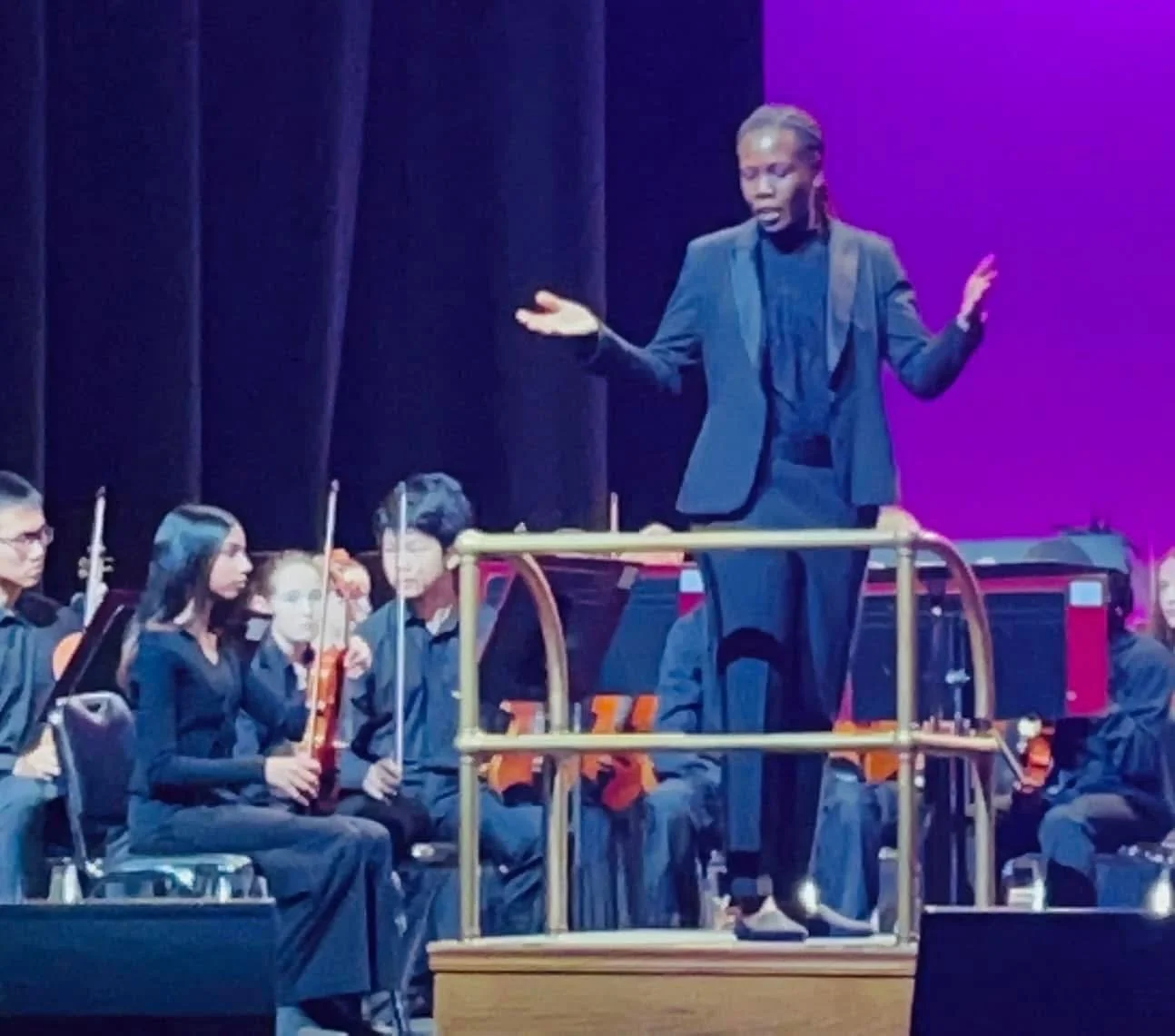 Concert Master, Virtuosi Orchestra, GCTYO Jack Lawrence Fall Concert