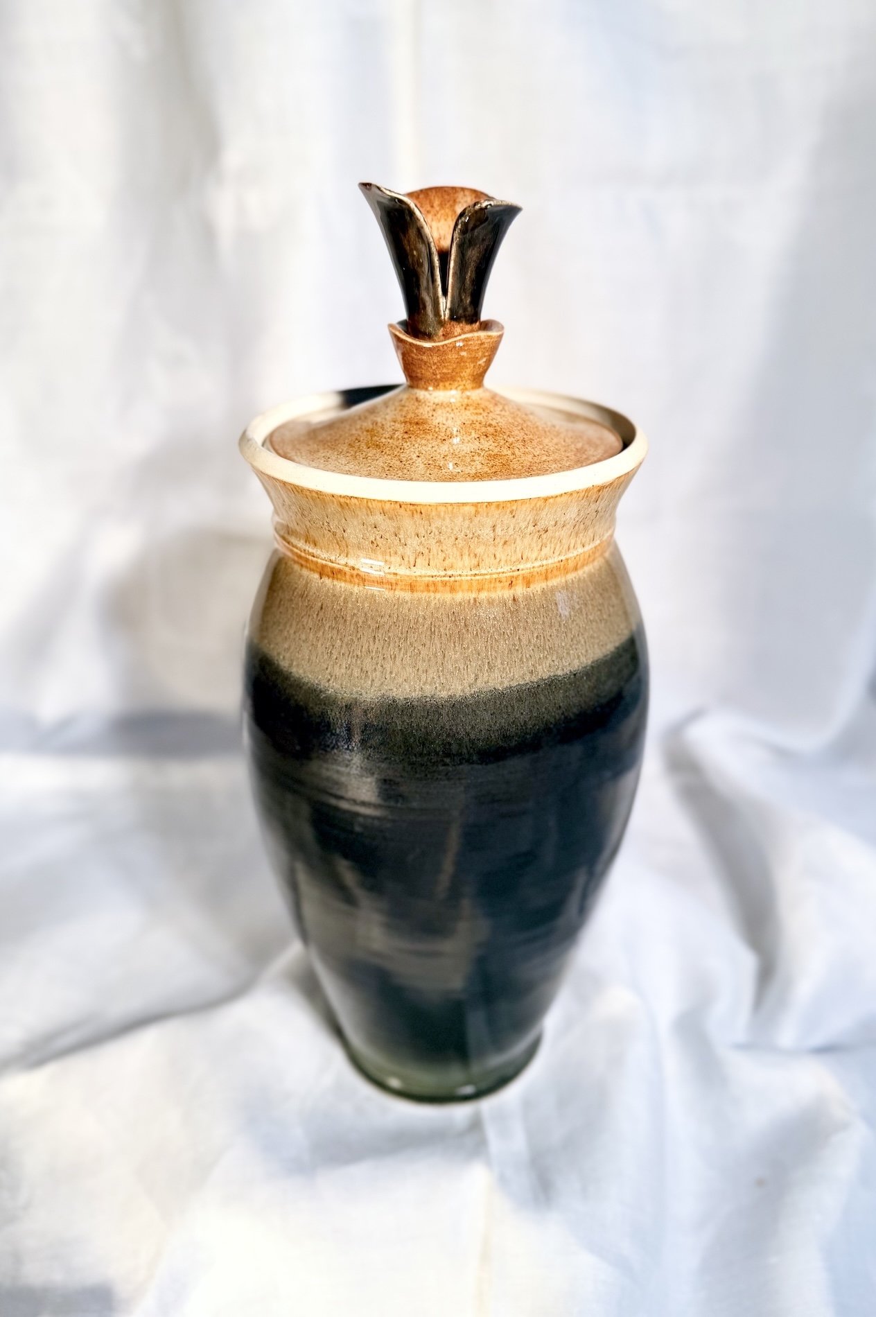 U787.Lidded Vessel w: Floral Final.CB,NG>NG_14Hx6.25WL.jpeg