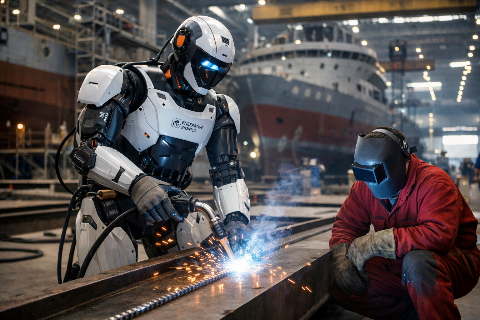 Fincantieri and Generative Bionics Partner to Develop Humanoid Welding Robot for Shipyard Operations