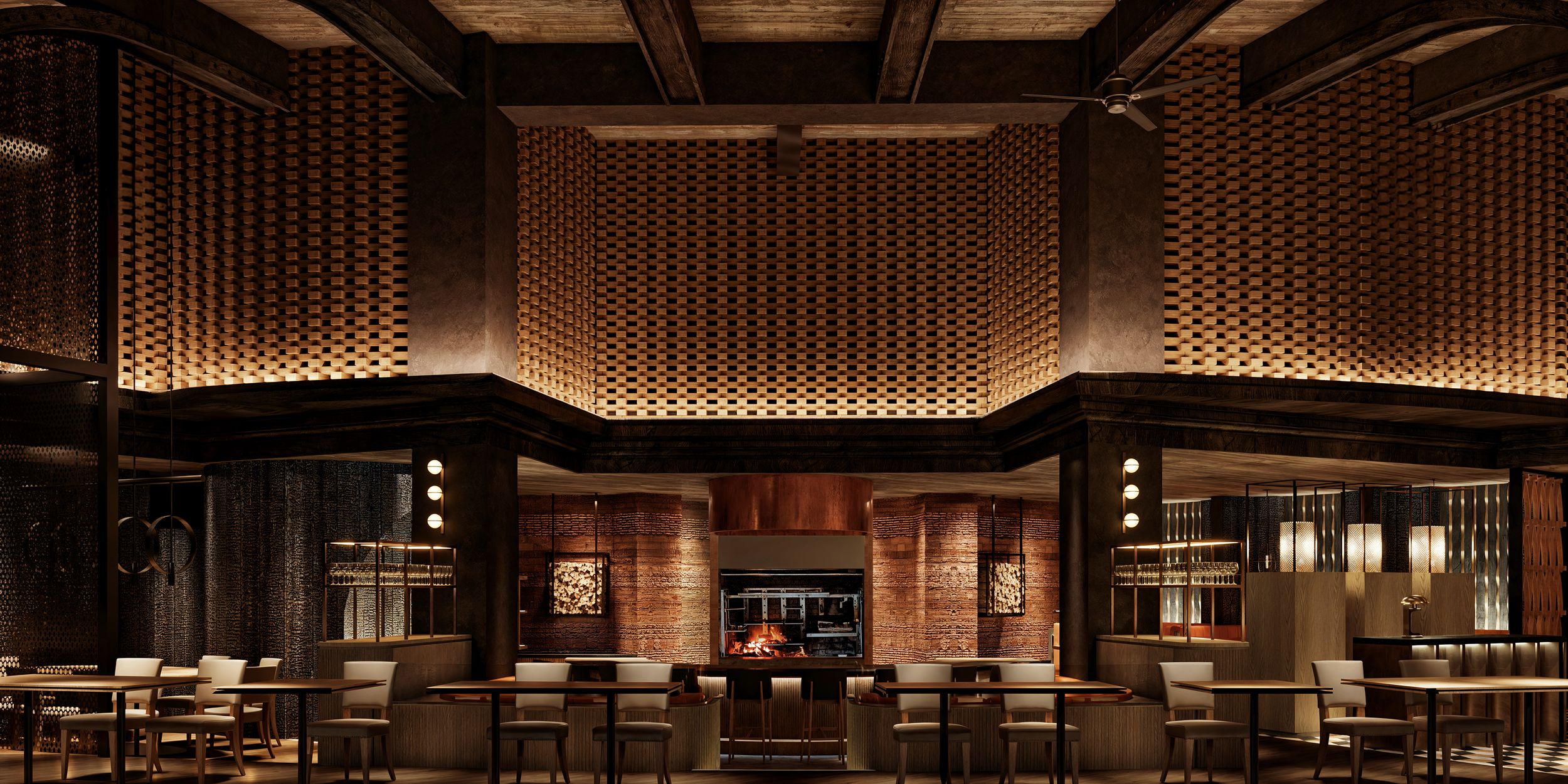 Barrel Story of Hibiki main dining room