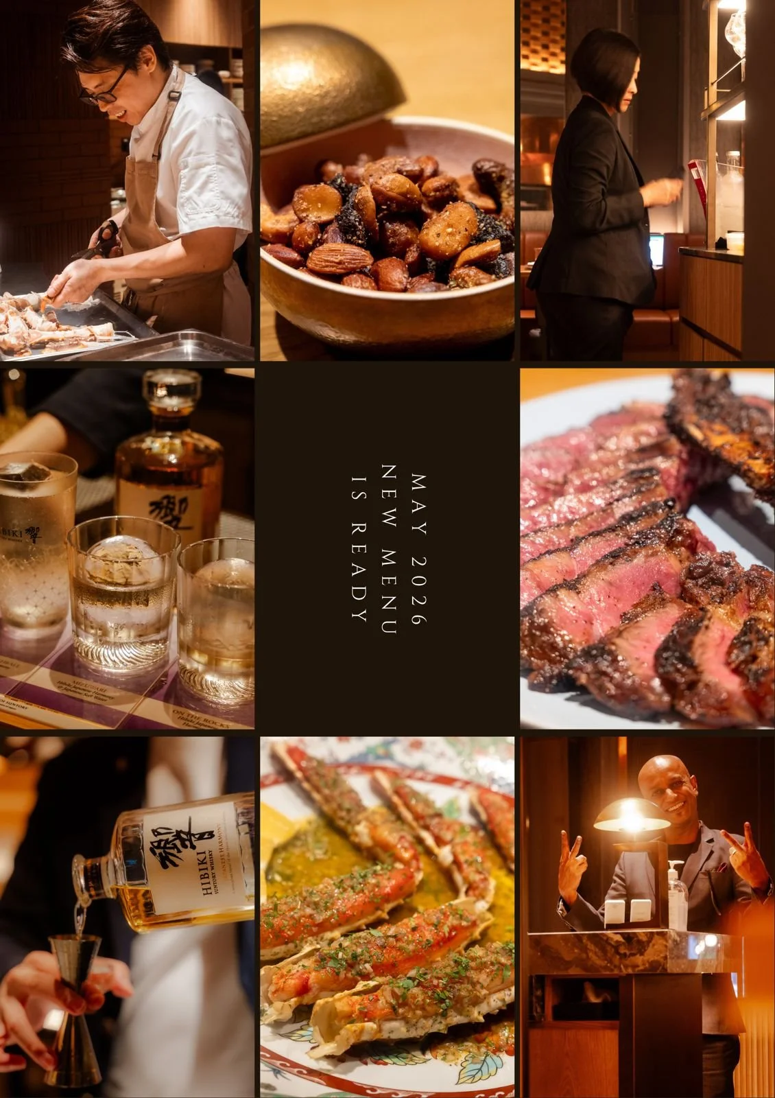 May Menus are ready