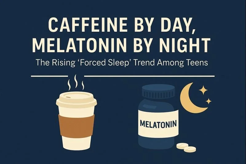 Caffeine by Day, Melatonin by Night” — A Growing Concern Among Teens