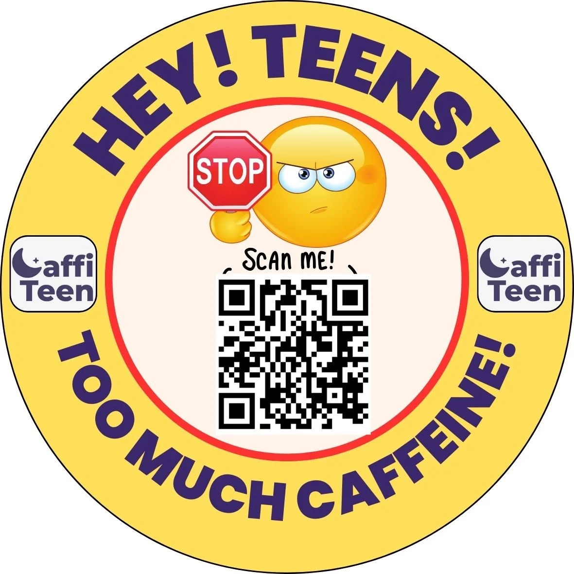 QR Sticker Campaign for Teen Health Awareness