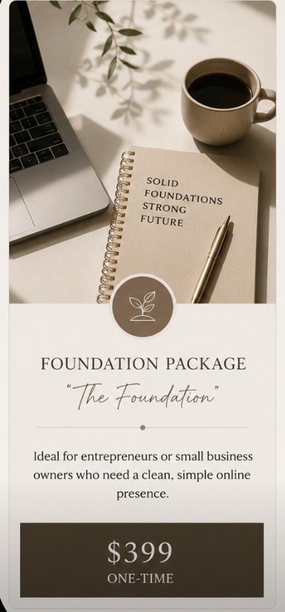 Starter Package — “The Foundation”