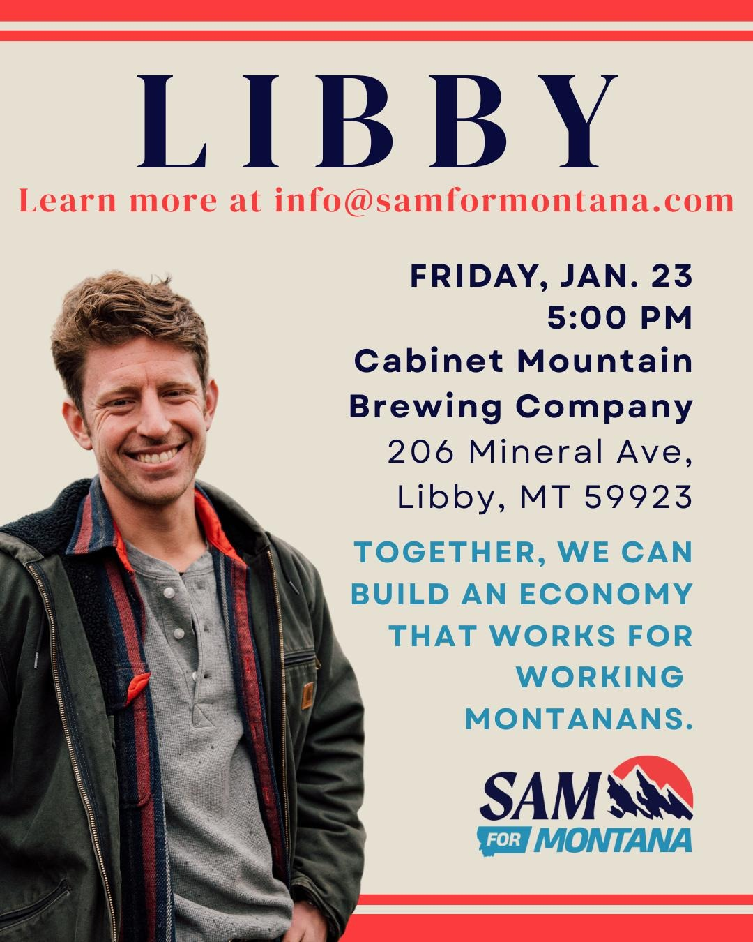 Meet and Greet with Sam Forstag - Candidate for Congress