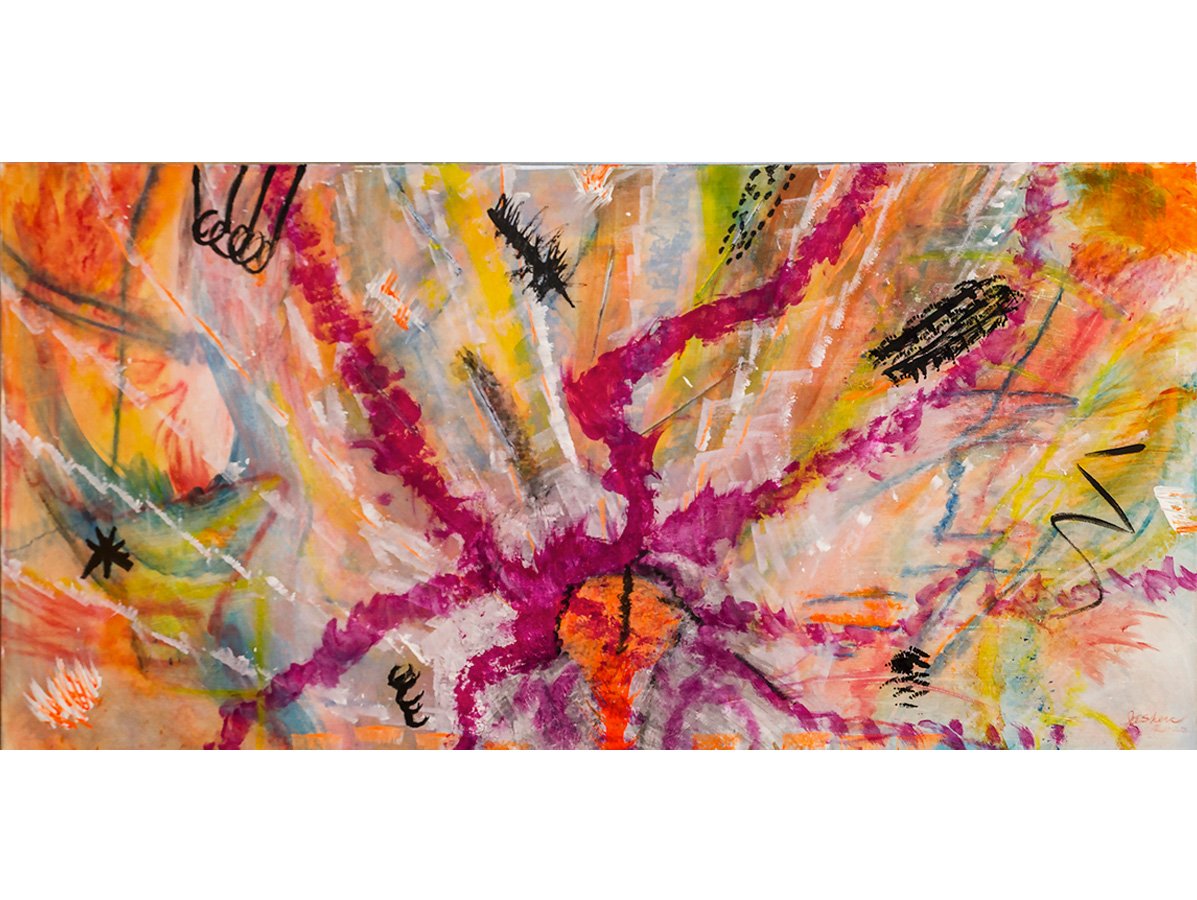 Coiled like a Sprung Bedspring (Print)