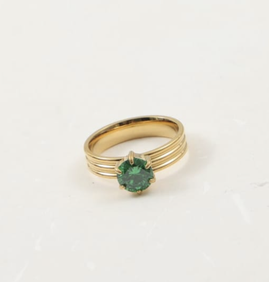 Emerald Gemstone Ring