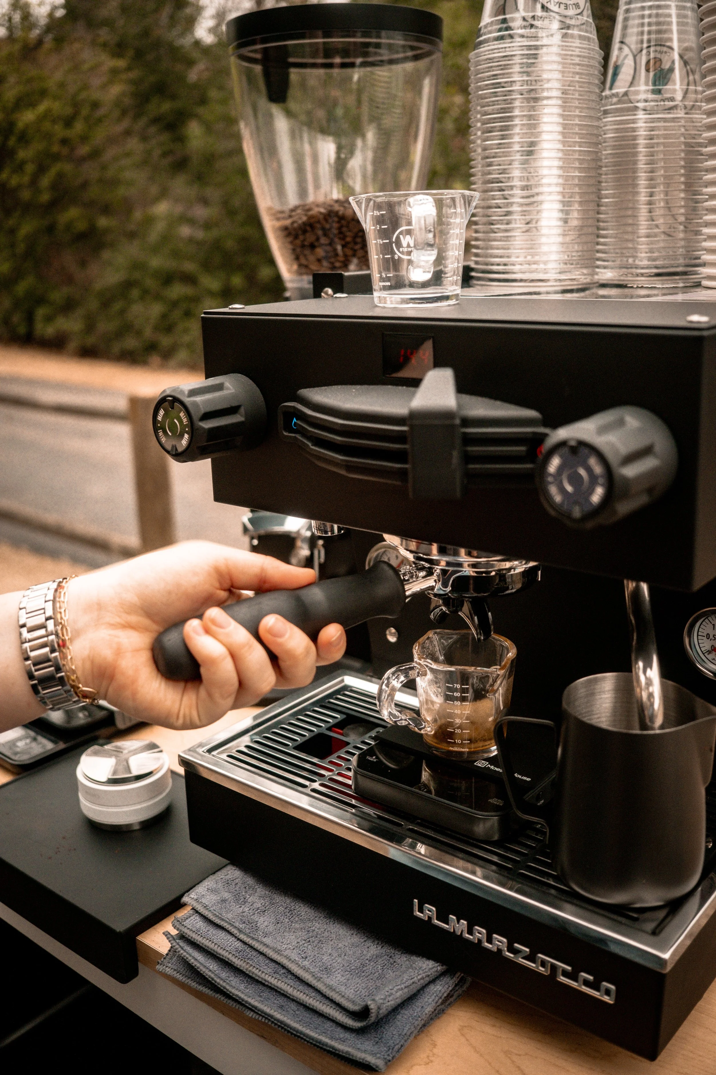 Mobile Coffee Cart & Traveling Event Barista San Diego California