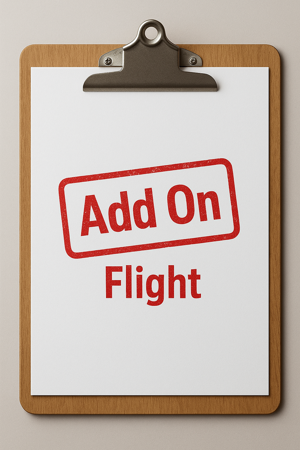 Add-On: Flight Reservations
