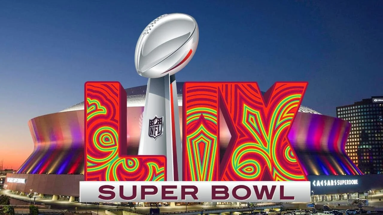 Super Bowl LIX logo - event photography client of David Pierre Studio