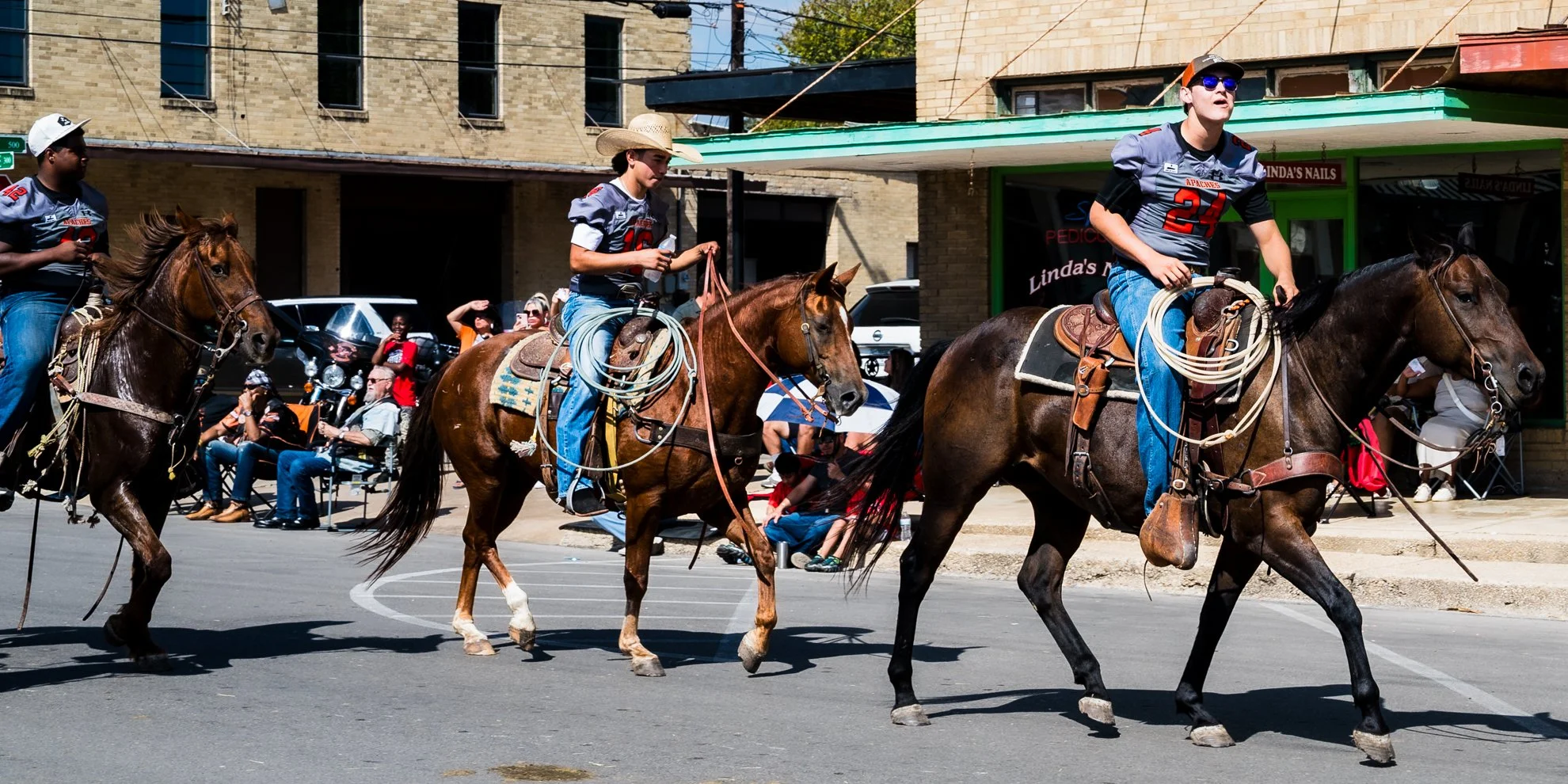 At the Gonzalez Come and Take It festival