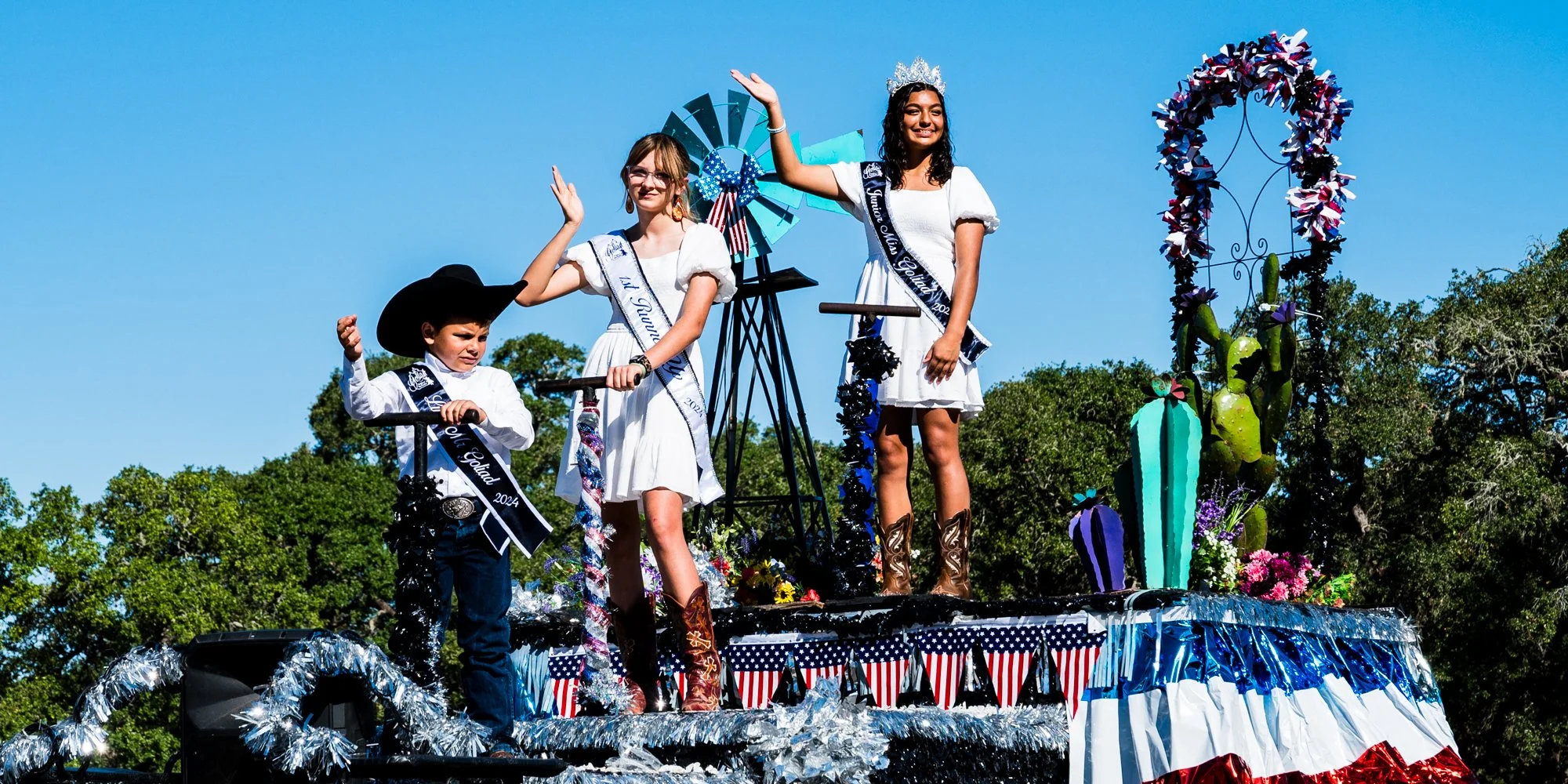 Goliad Royal Court at the Kolache Fest Parade