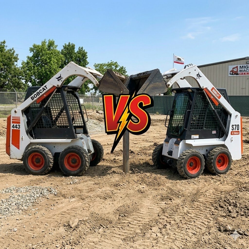 Bobcat 443 vs. Bobcat S70: Old School vs. New School
