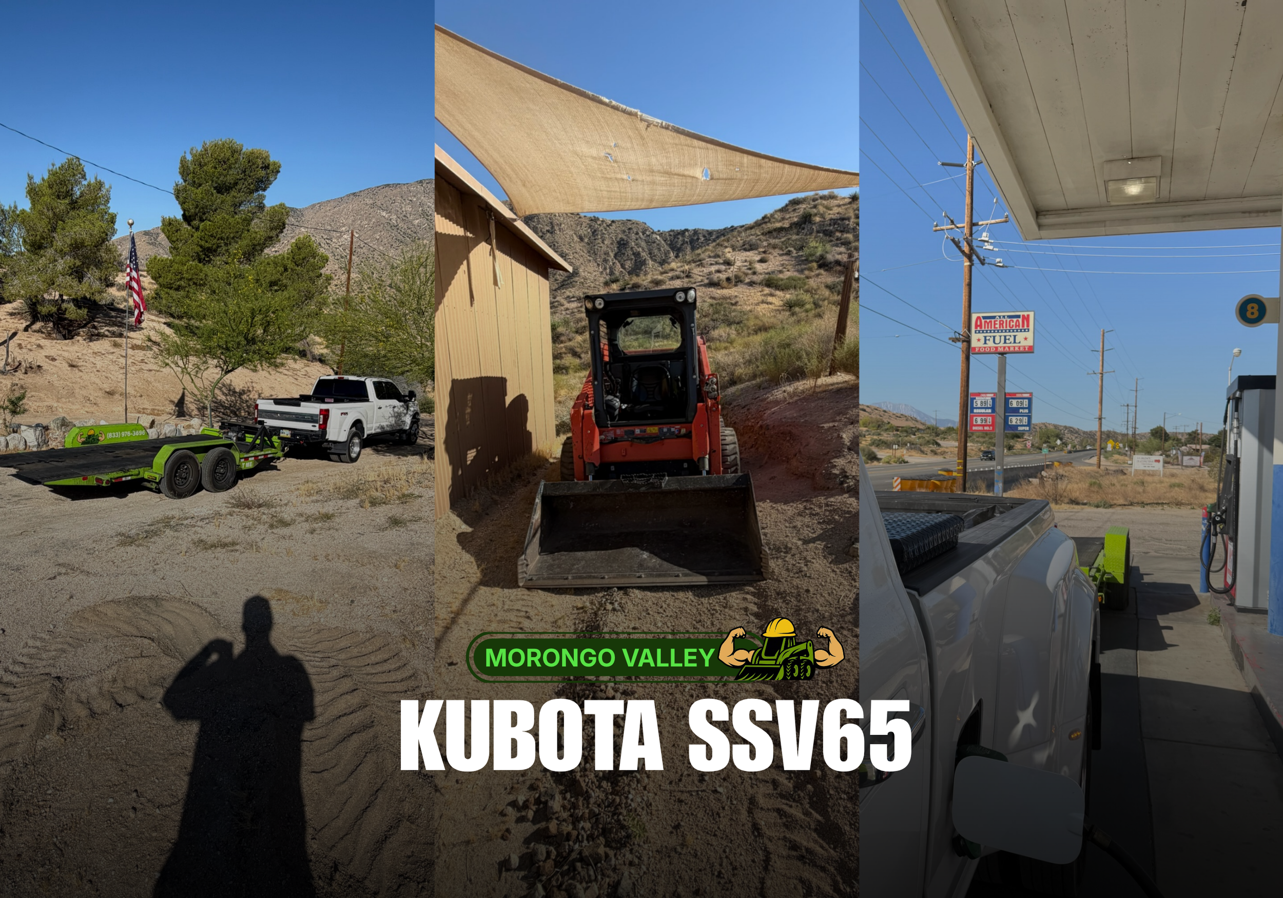 The Job: Morongo Valley, CA — Desert Grading &amp; Site Prep