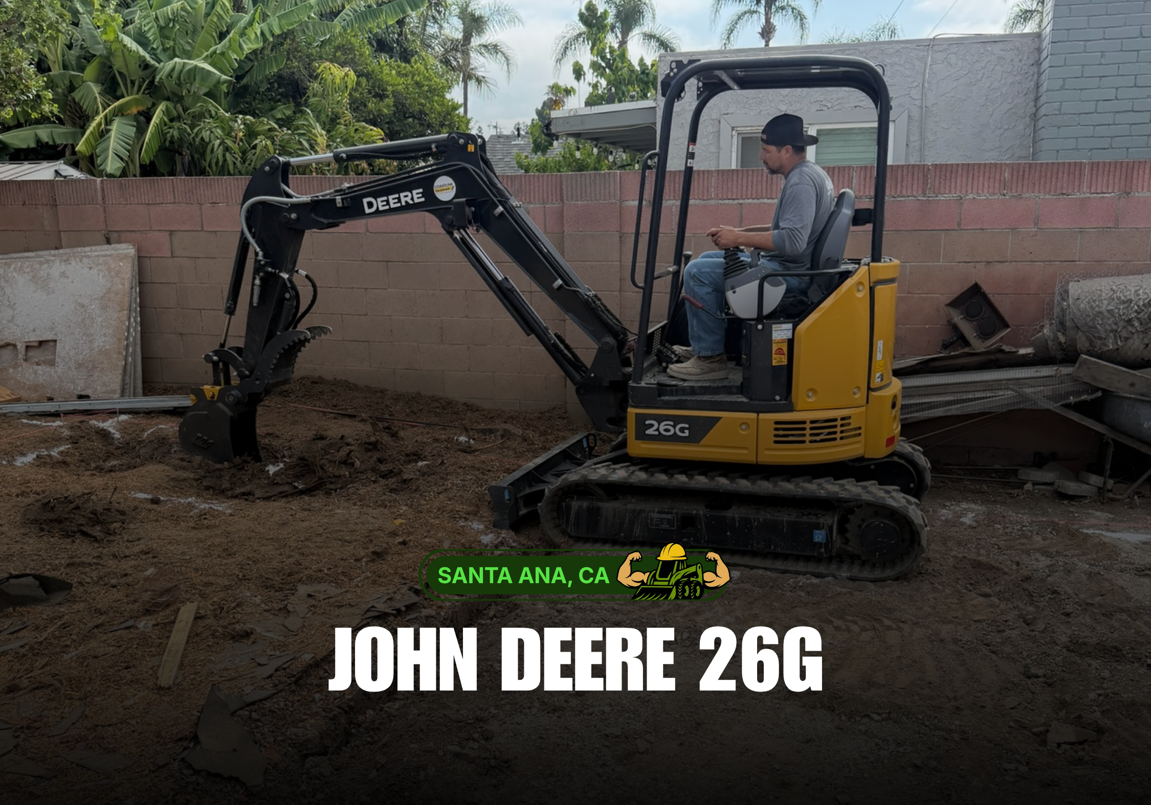 The Job: Santa Ana, CA — Residential Backyard Excavation