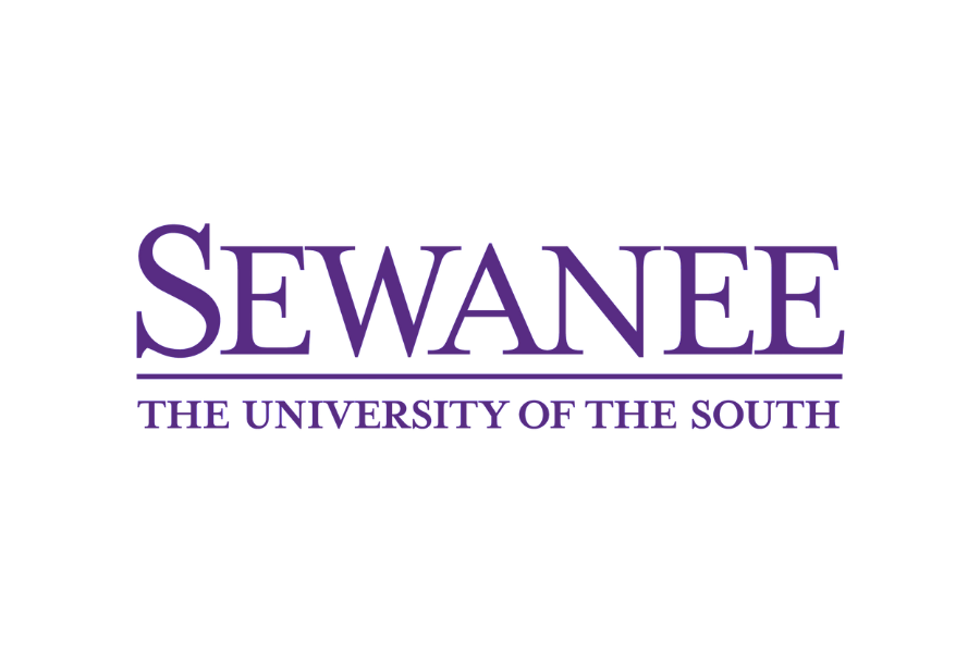 Sewanee logo with purple text that reads "Sewanee The University of the South."
